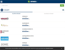 Tablet Screenshot of opineo.pl